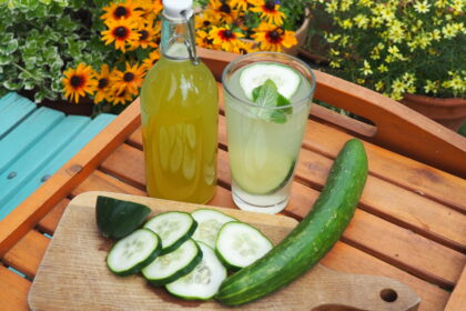 okurkový sirup recept